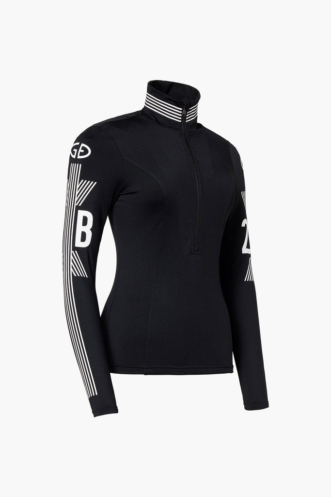 From the brand GoldBergh Women's Corsa Ski Pully in Black - abigail fashion