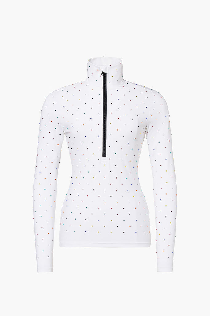 From the brand GoldBergh Women's Éclair Ski Pully in Black - abigail fashion