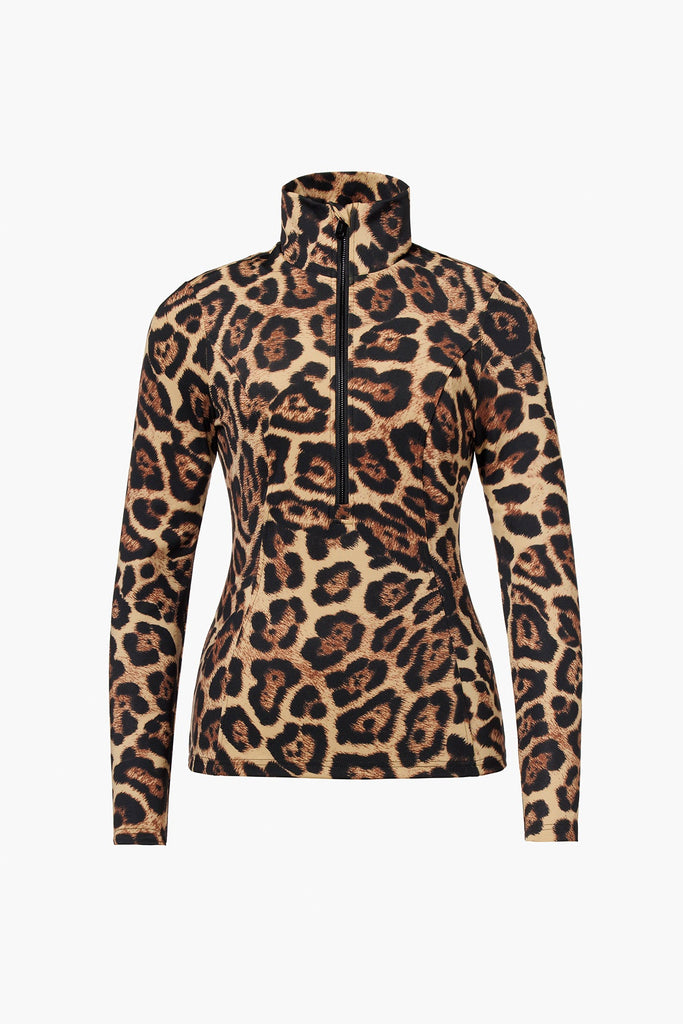 From the brand GoldBergh Women's Leona Ski Pully in Jaguar - abigail fashion