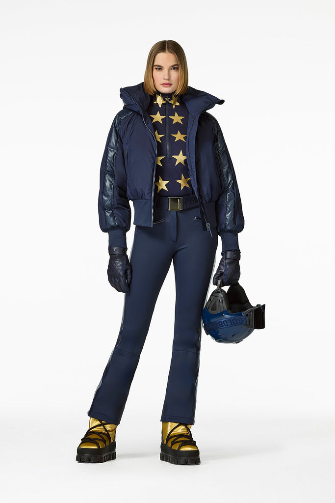 From the brand GoldBergh Women's Volare Ski Jacket in French Blue - abigail fashion