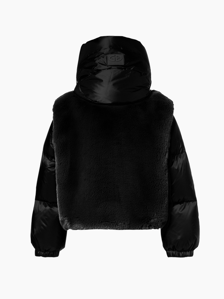 Goldbergh La Reine Ski Jacket Black abigail fashion