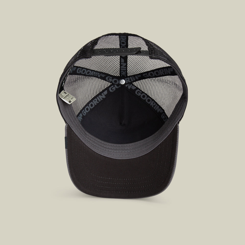 From the brand Goorin Bros Men's Boss Trucker Cap in Oil Oil - abigail fashion