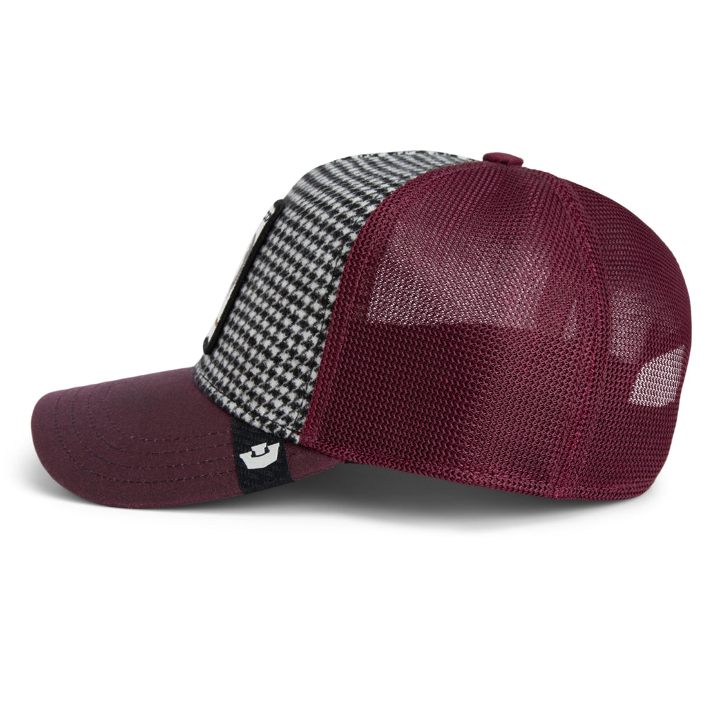 From the brand Goorin Bros Men's Dapper Rooster Cap in Hth Houndstooth - abigail fashion
