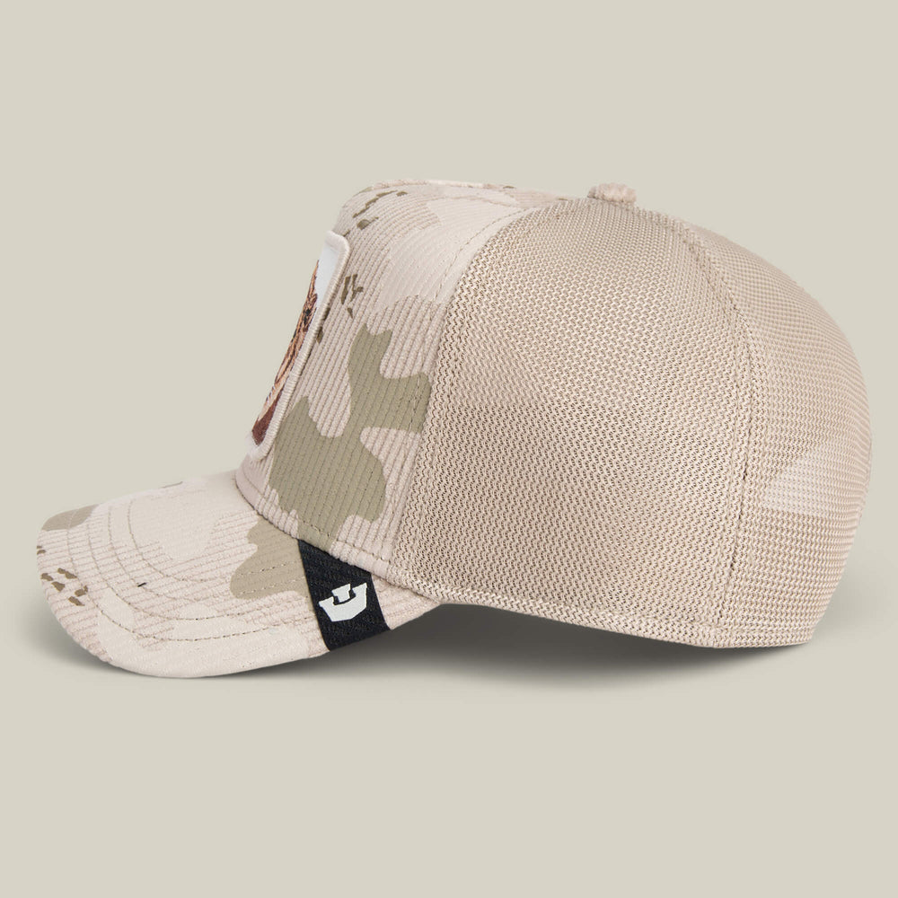 From the brand Goorin Bros Men's King Camo Cap in Bis Biscuit - abigail fashion