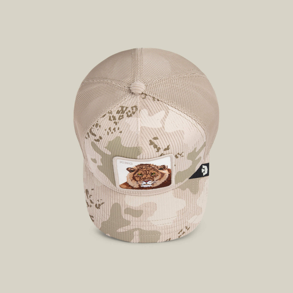 From the brand Goorin Bros Men's King Camo Cap in Bis Biscuit - abigail fashion