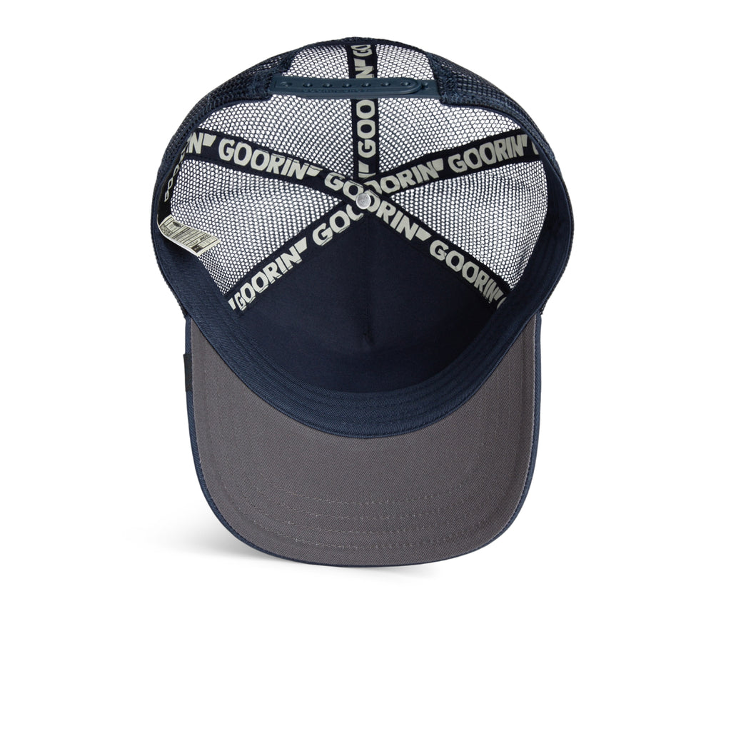 From the brand Goorin Bros Men's Nuts Trucker Cap in Edge Edge - abigail fashion