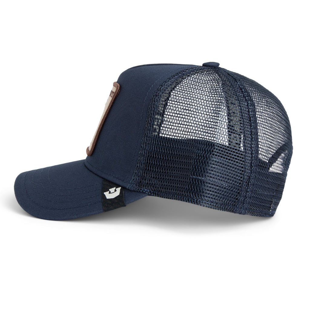 From the brand Goorin Bros Men's Nuts Trucker Cap in Edge Edge - abigail fashion