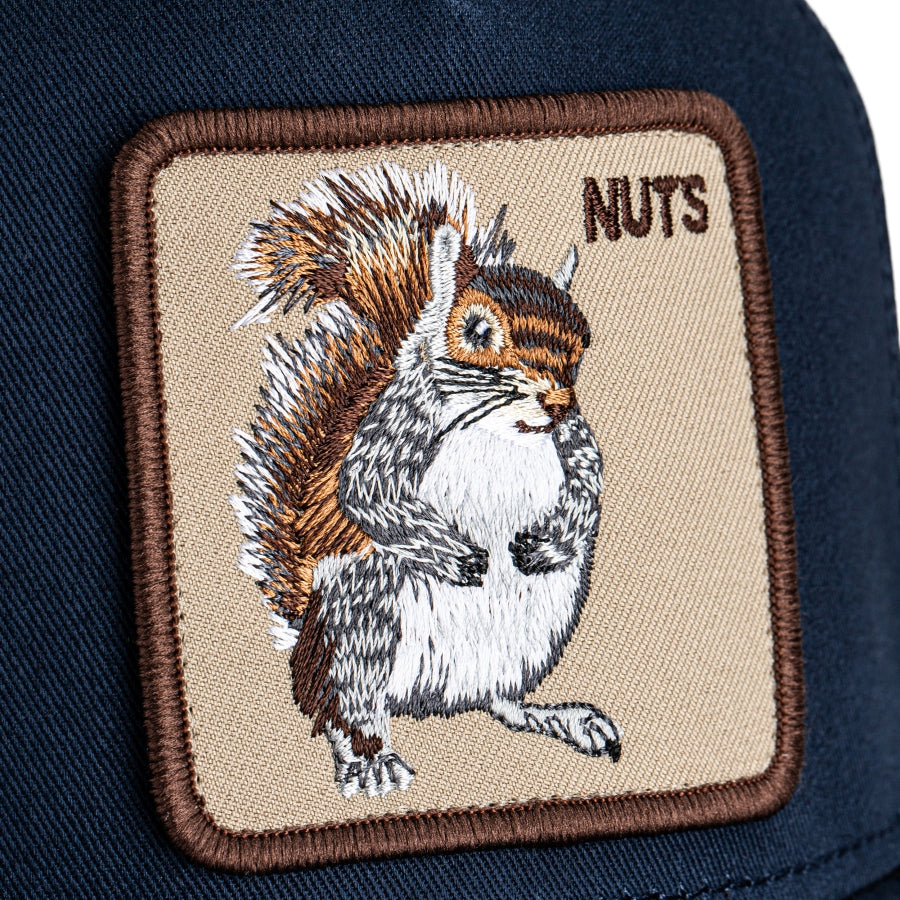 From the brand Goorin Bros Men's Nuts Trucker Cap in Edge Edge - abigail fashion