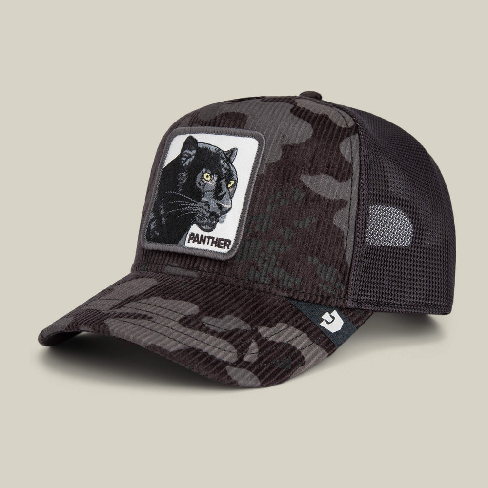 From the brand Goorin Bros Men's Panther Camo Cap in Cola Cola - abigail fashion