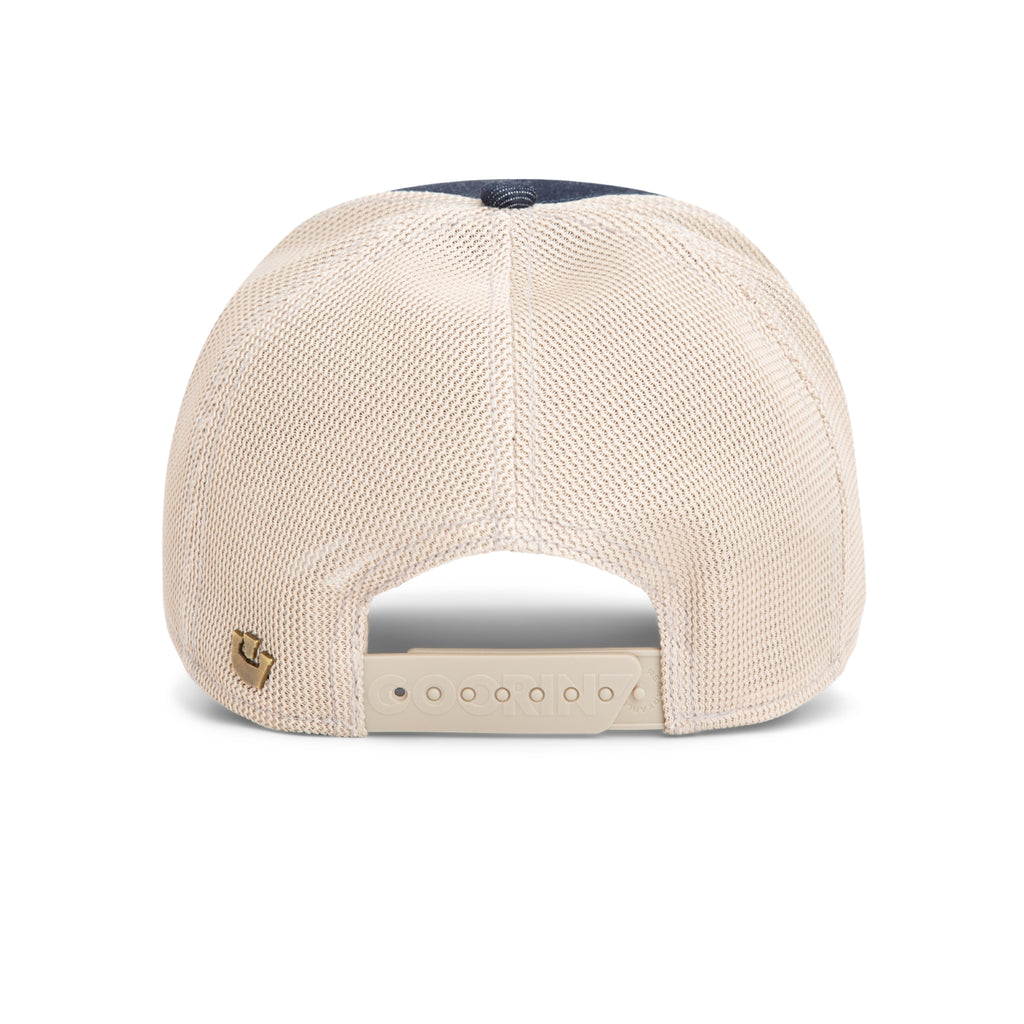 From the brand Goorin Bros Men's Staycation Cap in Gydngray Denim - abigail fashion