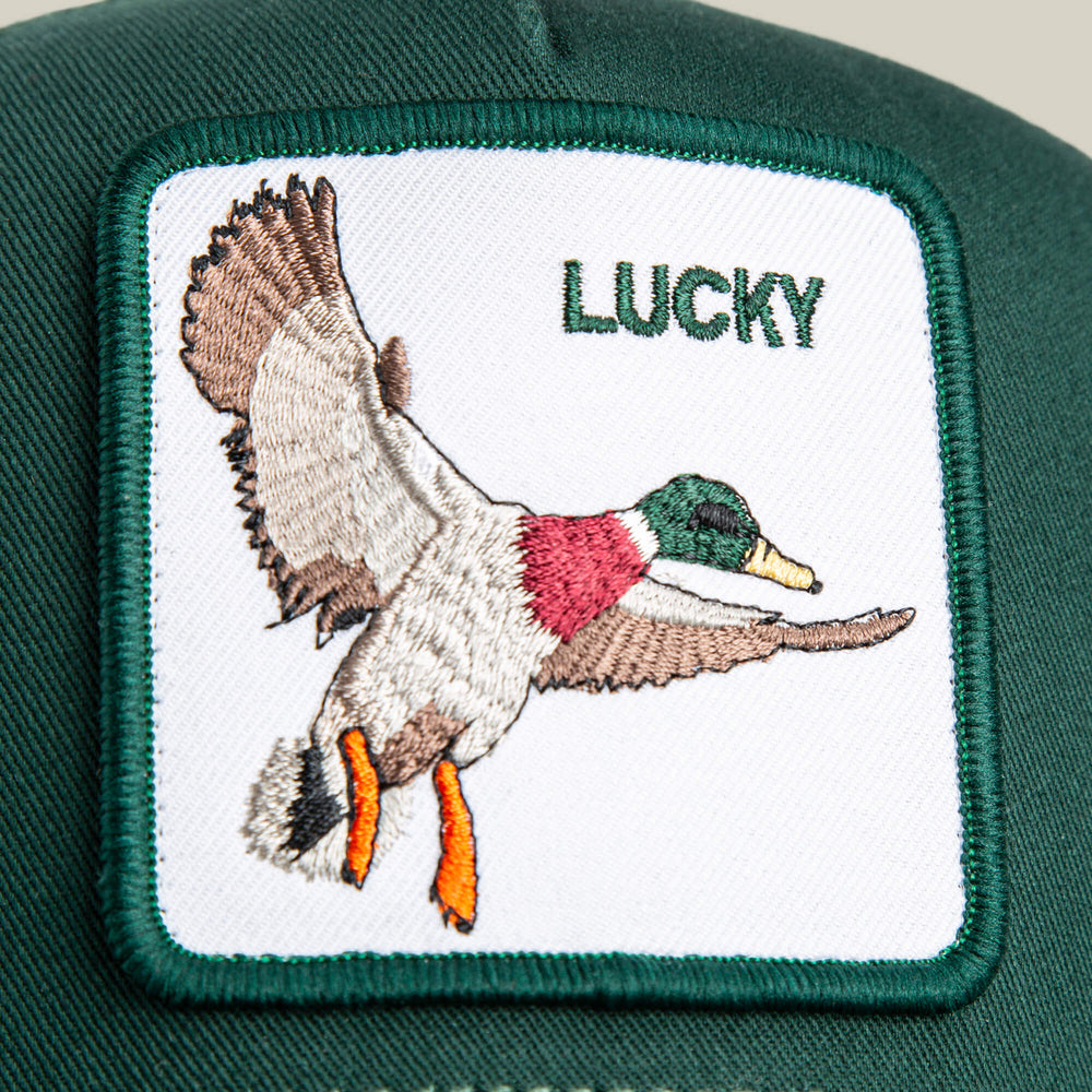 From the brand Goorin Bros Men's The Lucky Duck Mini Cap in Gurdguard - abigail fashion