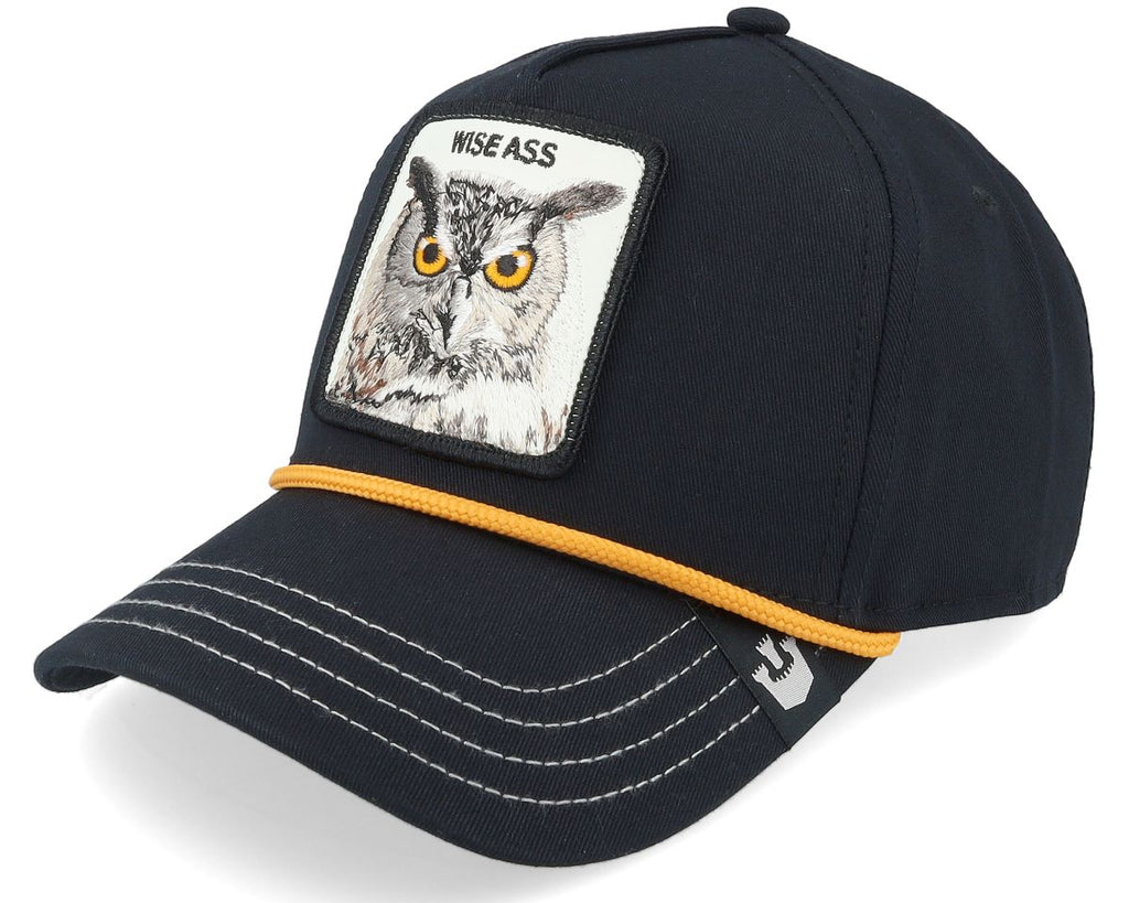 Goorin Bros Wise Owl 100 Cap Black Bach&Co