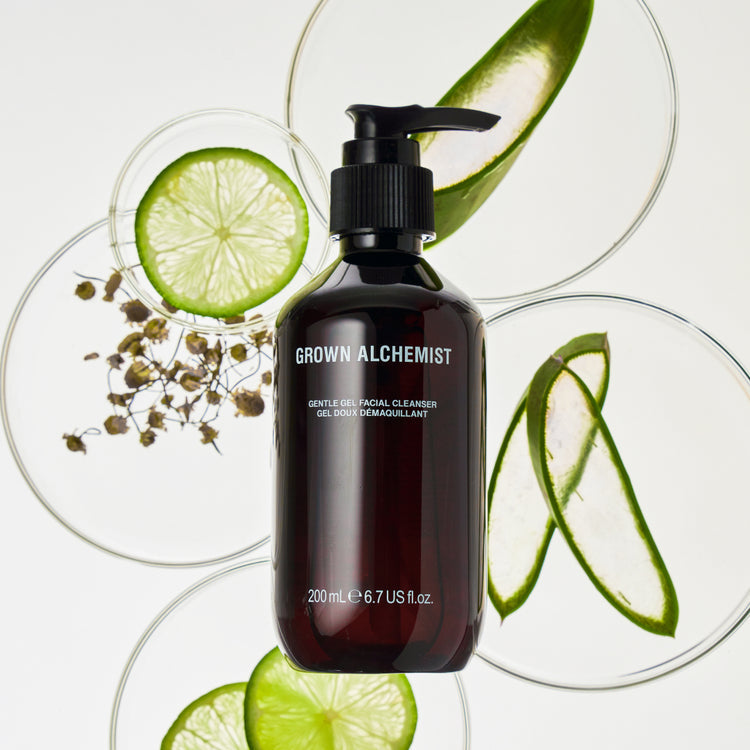 From the brand Grown Alchemist Unisex Gentle Gel Facial Cleanser in 200ml - abigail fashion