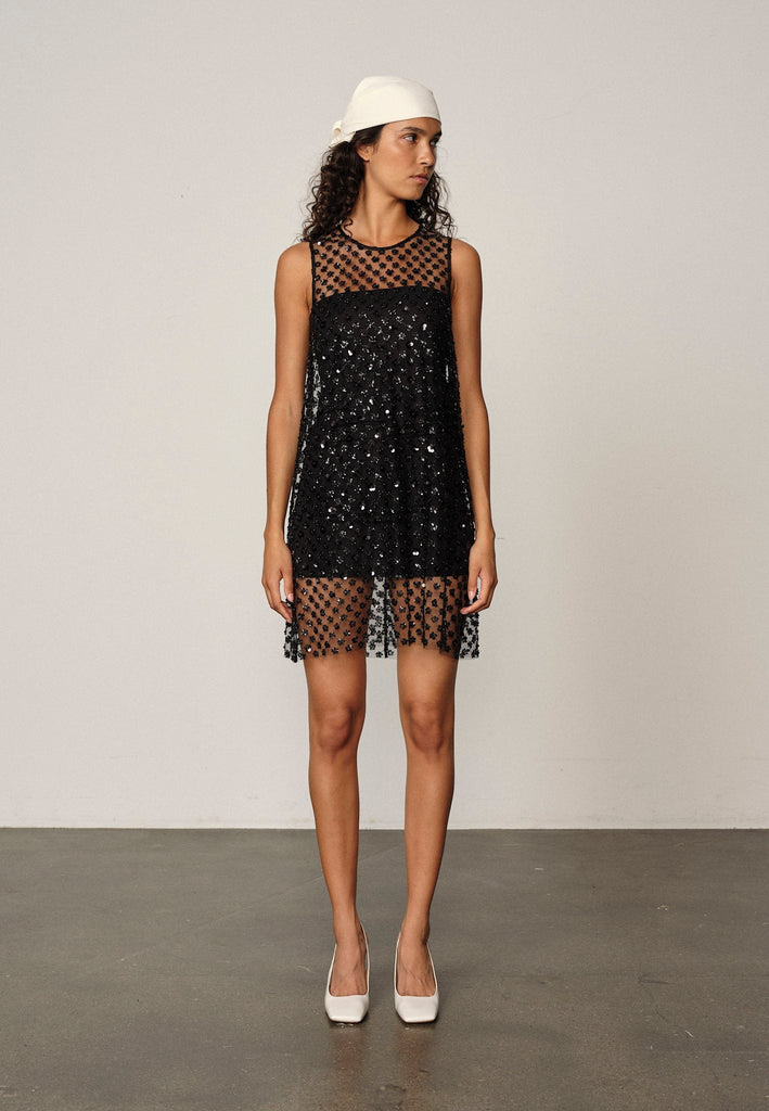 From the brand Herskind Women's Jamie Dress in Black - abigail fashion