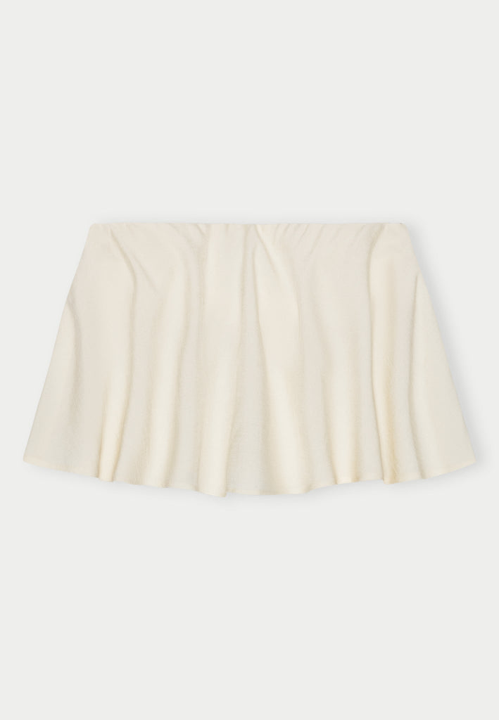 From the brand Herskind Women's Opal Top in Off White - abigail fashion