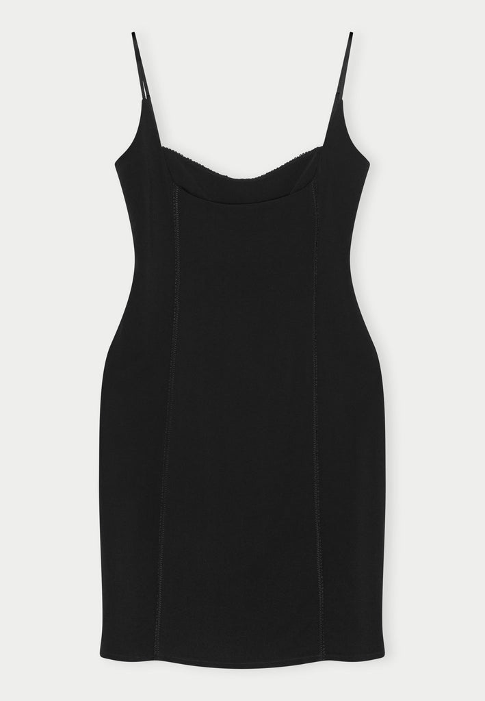 From the brand Herskind Women's Roselini Dress in Black - abigail fashion