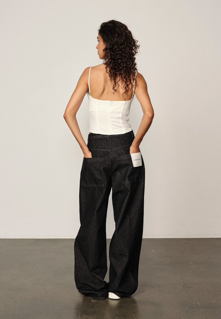 From the brand Herskind Women's Toma Top in White - abigail fashion