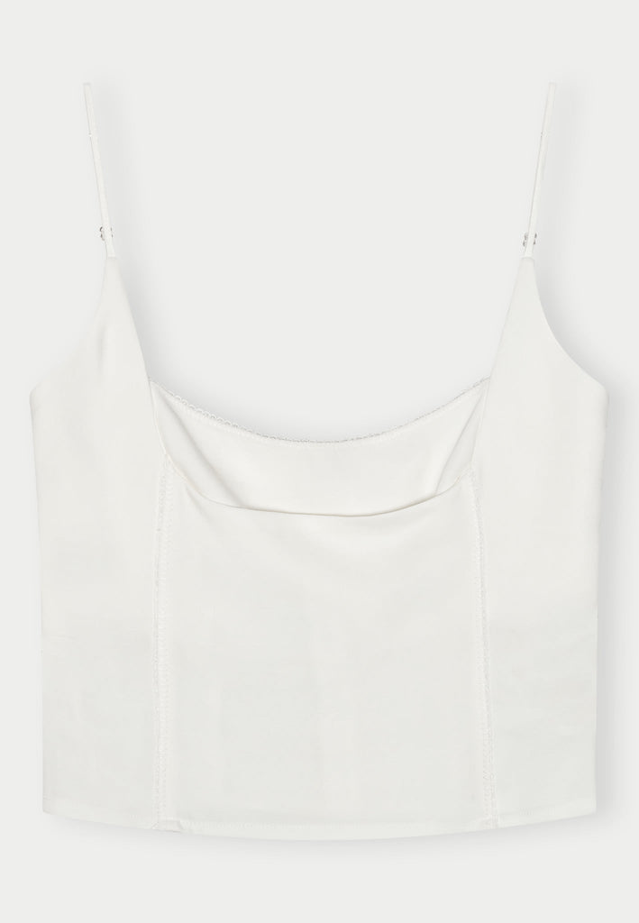 From the brand Herskind Women's Toma Top in White - abigail fashion