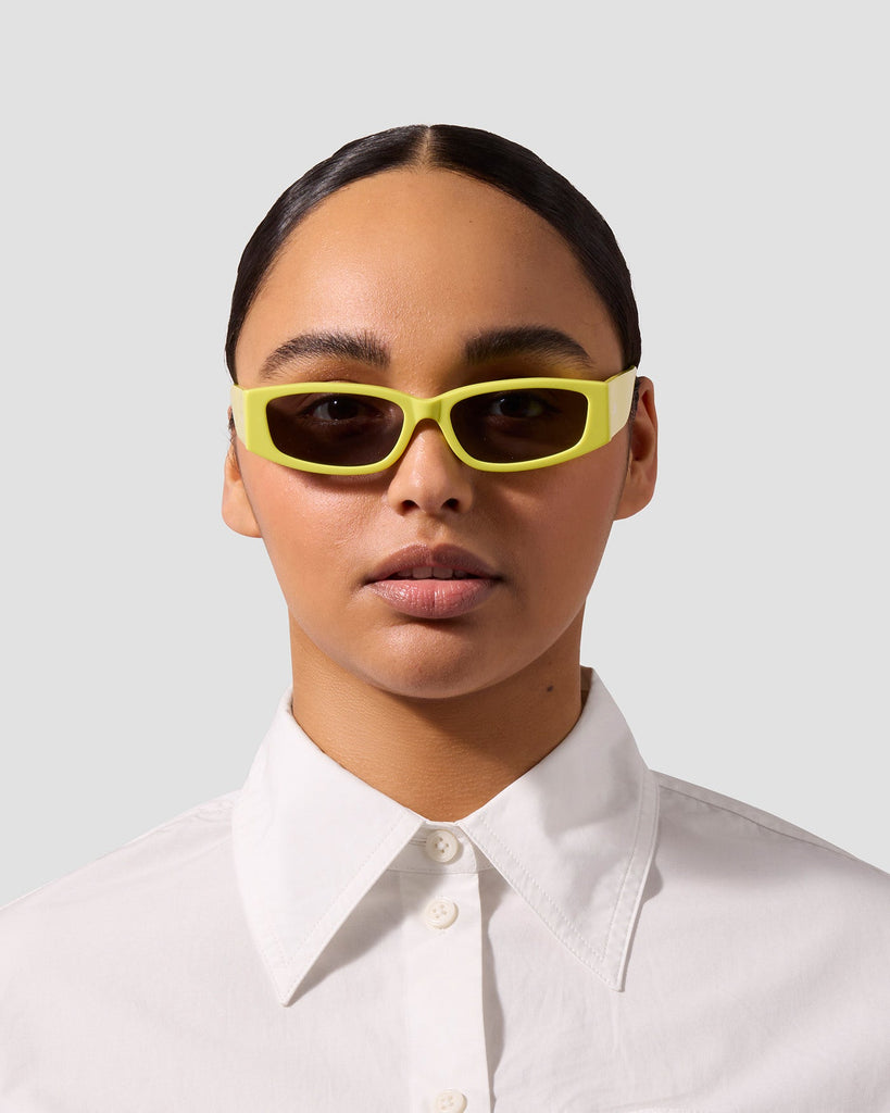 Jenny Bird The Y2K Sunglasses Lemon abigail_fashion