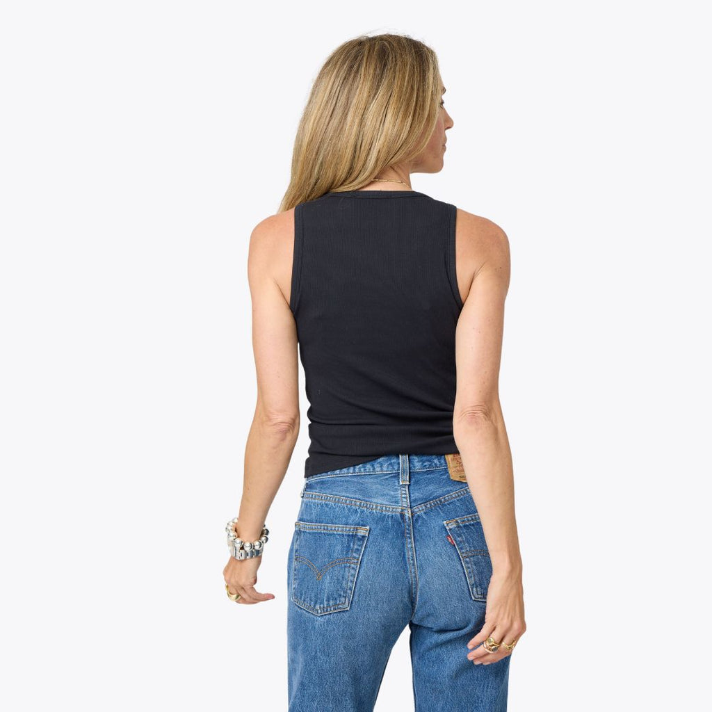 Kerri Rosenthal Women's KR Tank Black - abigail fashion