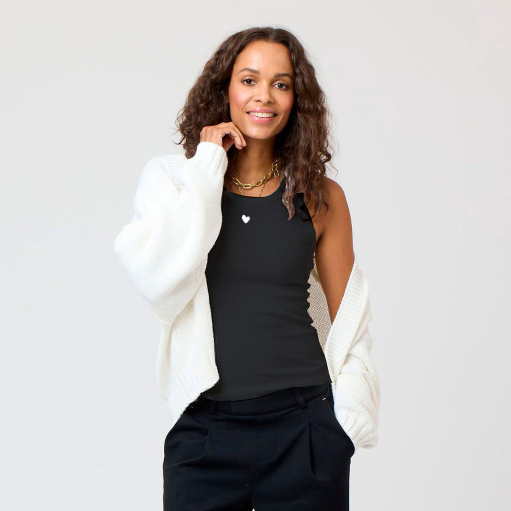 Kerri Rosenthal Women's KR Tank Black - abigail fashion