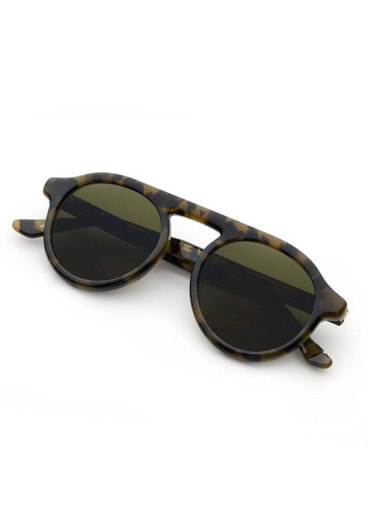 Krewe Cameron Sunglasses Tortuga Polarized abigail fashion