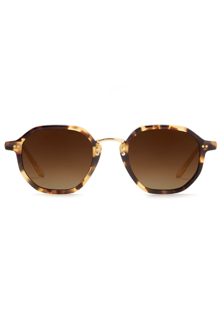 Krewe Dakota Iberia + Haze 18K Polarizedl Sunglasses Iberia + Haze 18K Polarized abigail fashion