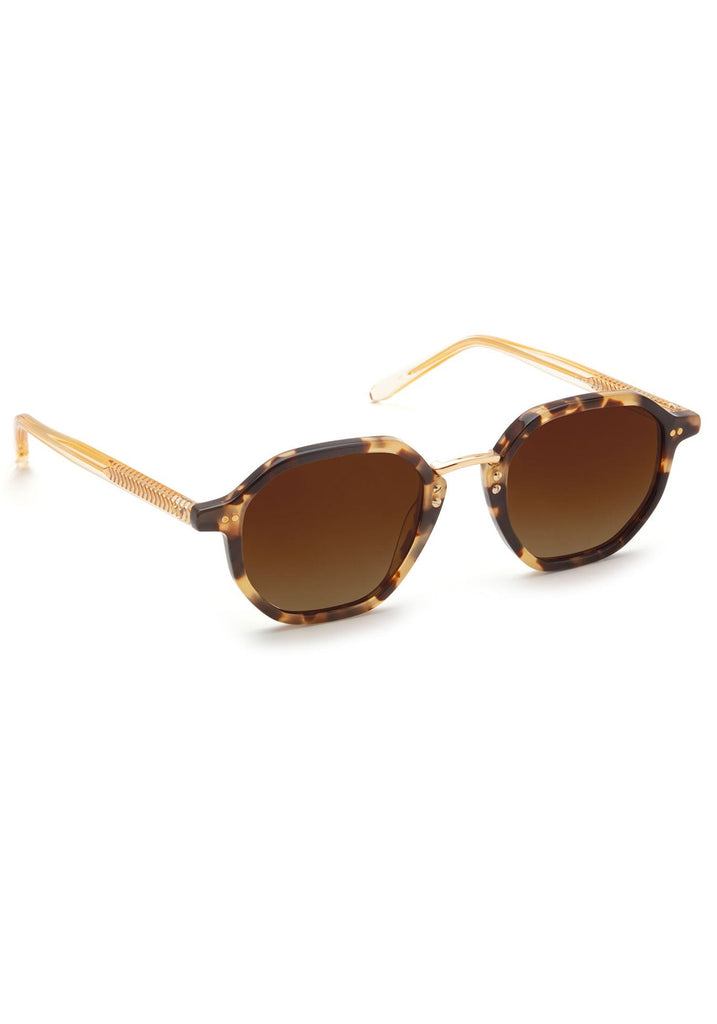 Krewe Dakota Iberia + Haze 18K Polarizedl Sunglasses Iberia + Haze 18K Polarized abigail fashion