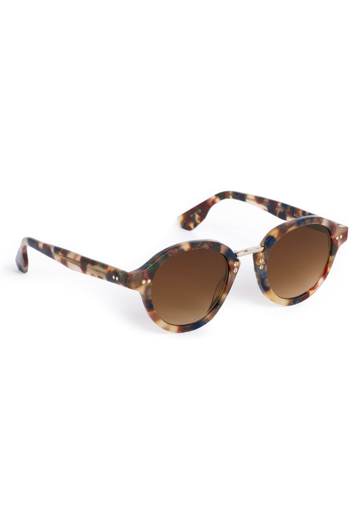 Krewe Unisex Ashton Sunglasses | Tuscan Tortoise 12K  - abigail fashion