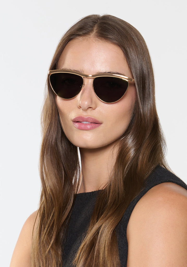 Krewe Unisex Heidi Sunglasses | 18K Chroma + Havana  - abigail fashion