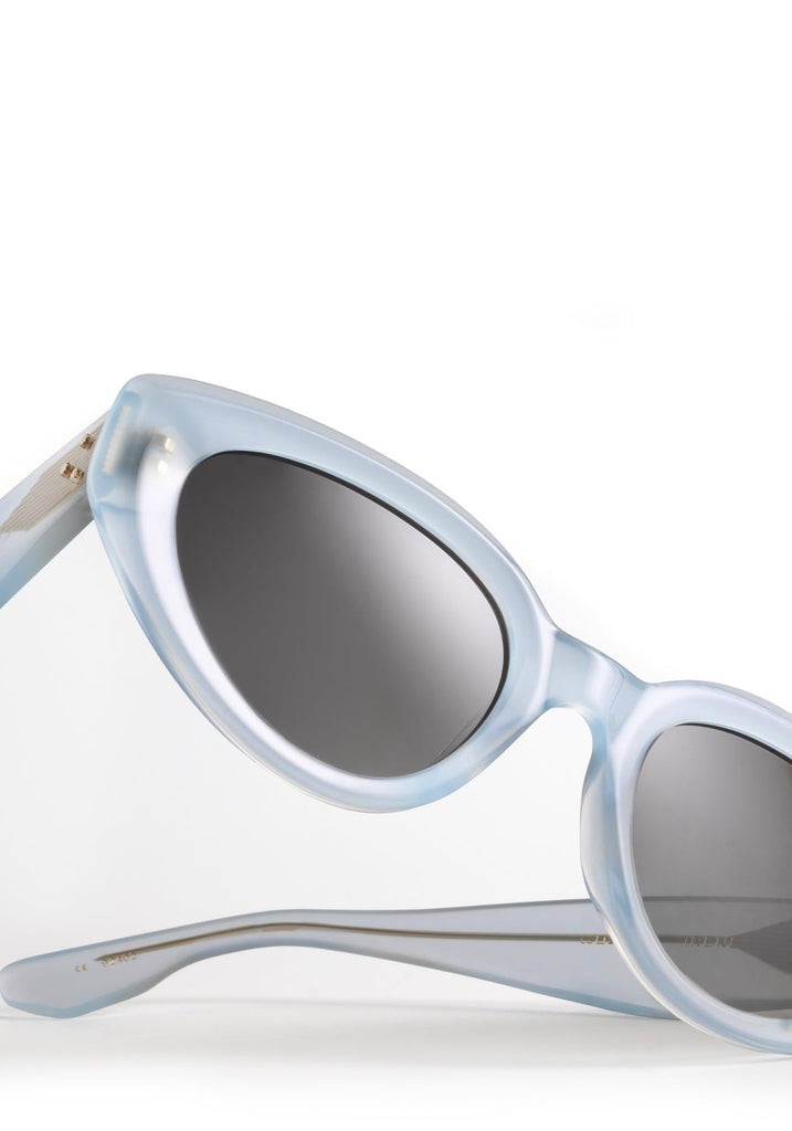 Krewe Unisex Irene Sunglasses | Powder Blue  - abigail fashion