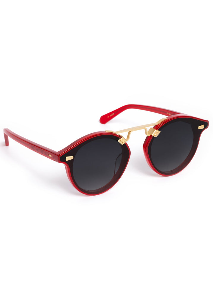 Krewe Unisex Stl Nylon Sunglasses | Cherry 18K  - abigail fashion