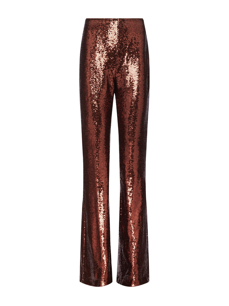 L'agence Honor Flared Pant Bronze abigail_fashion