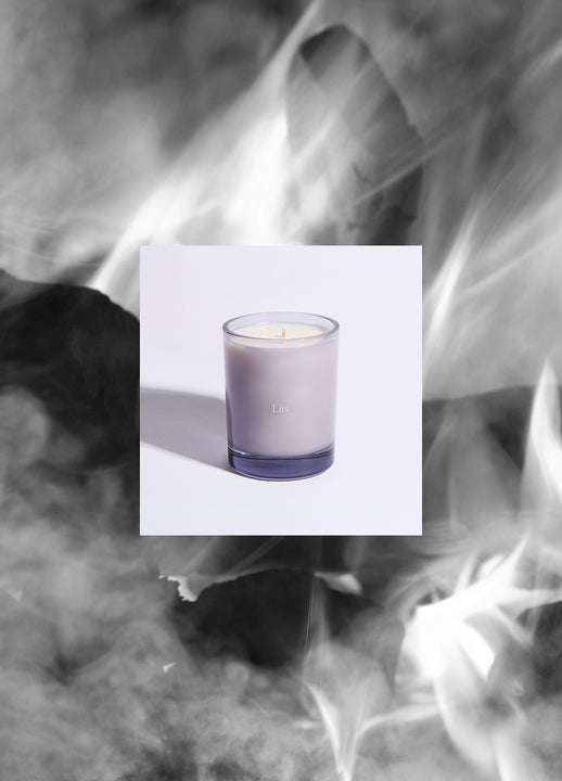 From the brand Liis Unisex Snow On Fire Scented Candle in 7Oz - abigail fashion