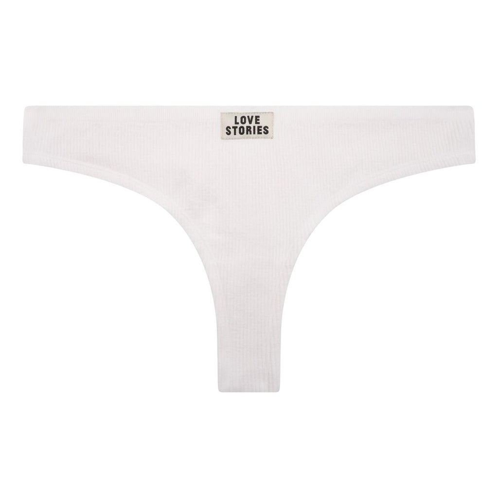 Love Stories Lima Comfy String Briefs Off White Bach&Co