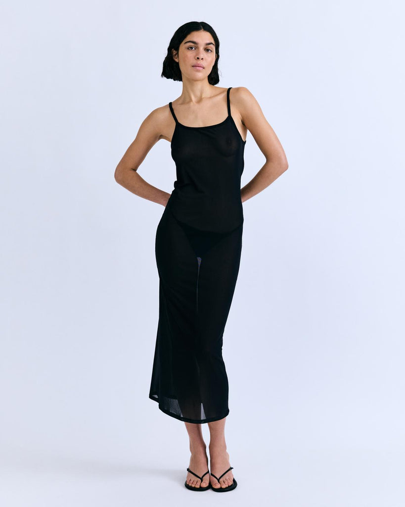 Doloris Sheer Maxi Dress – ABIGAIL Lifestyle Boutique