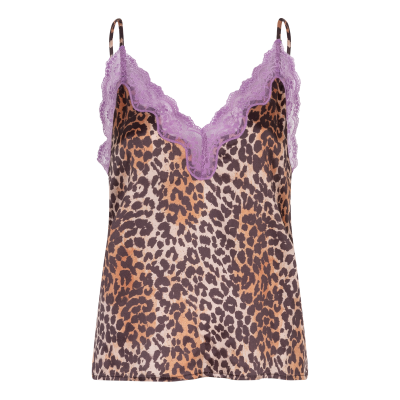From the brand Love Stories Women's Pip Camisole in Leopard - abigail fashion