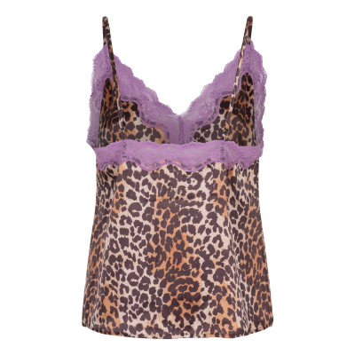 From the brand Love Stories Women's Pip Camisole in Leopard - abigail fashion