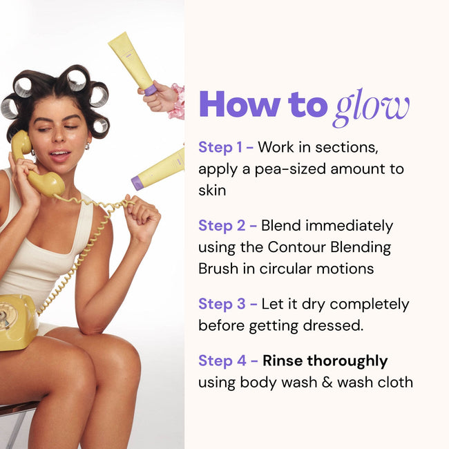 From the brand Luna Bronze Unisex Instant Bronzing Cream in 130ml - abigail fashion