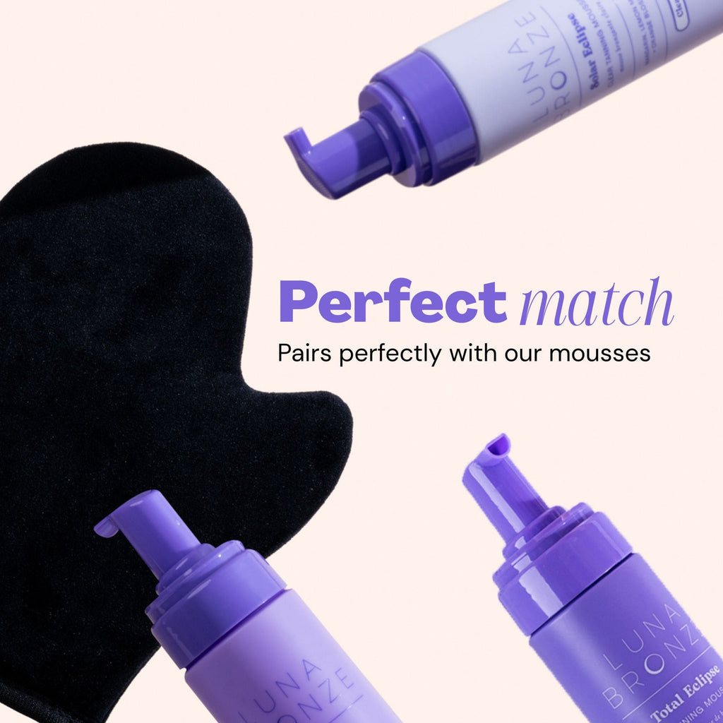 From the brand Luna Bronze Unisex Tanning Mitt in Black - abigail fashion