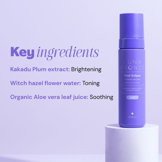 From the brand Luna Bronze Unisex Total Eclipse Tanning Mousse in 200ml - abigail fashion