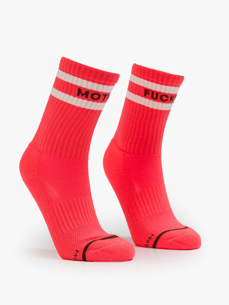 MOTHER Baby Steps Socks MF Pink/Brown abigail fashion