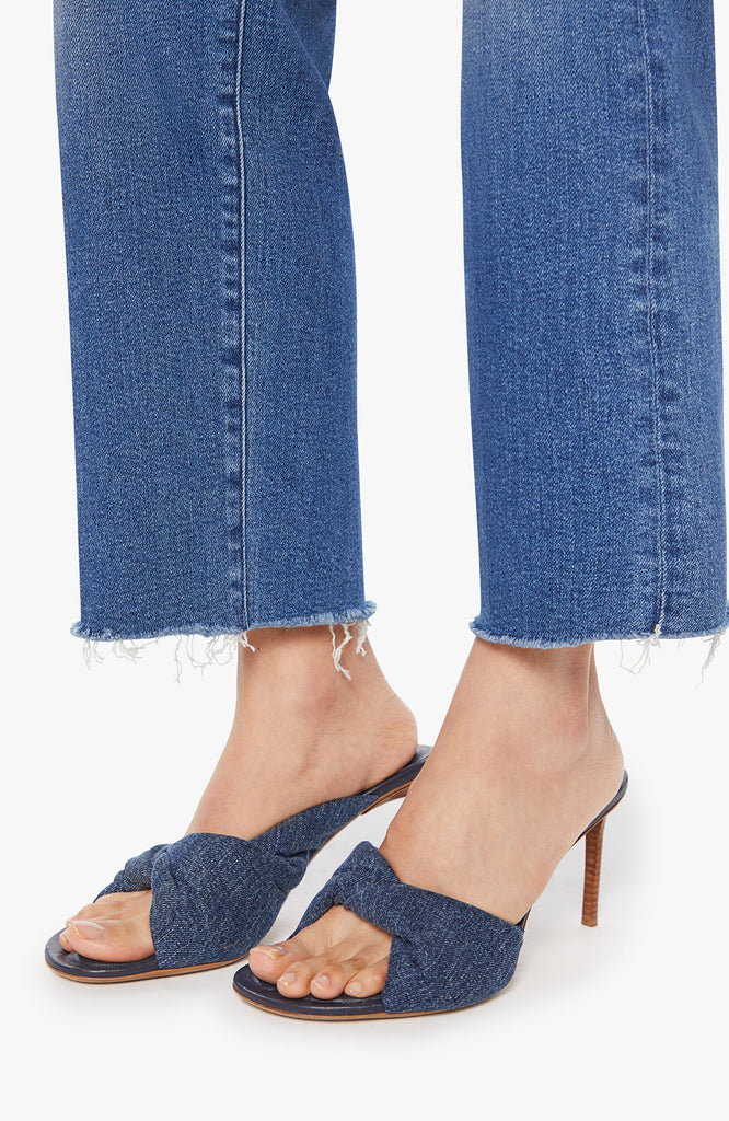 MOTHER Mid Rise Rambler Zip Ankle Jeans Fra Dugout Doobies abigail fashion