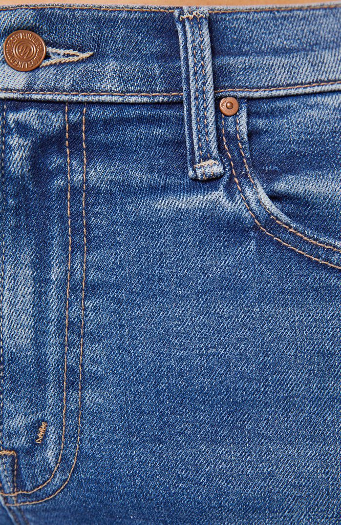 MOTHER Mid Rise Rambler Zip Ankle Jeans Fra Dugout Doobies abigail fashion