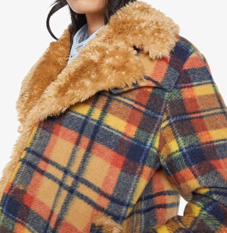 From the brand MOTHER Women's The After School Special Boxy Jacket in Strike A Chord - abigail fashion