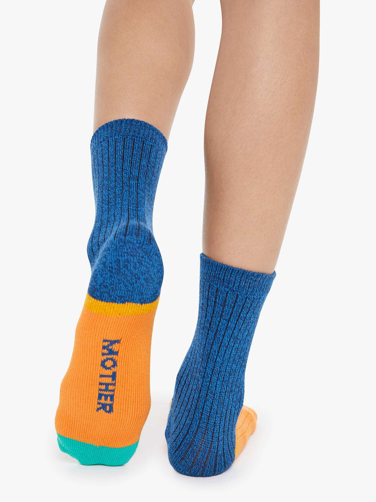 From the brand MOTHER Women's The Half Step Socks in Hokey Pokey - abigail fashion