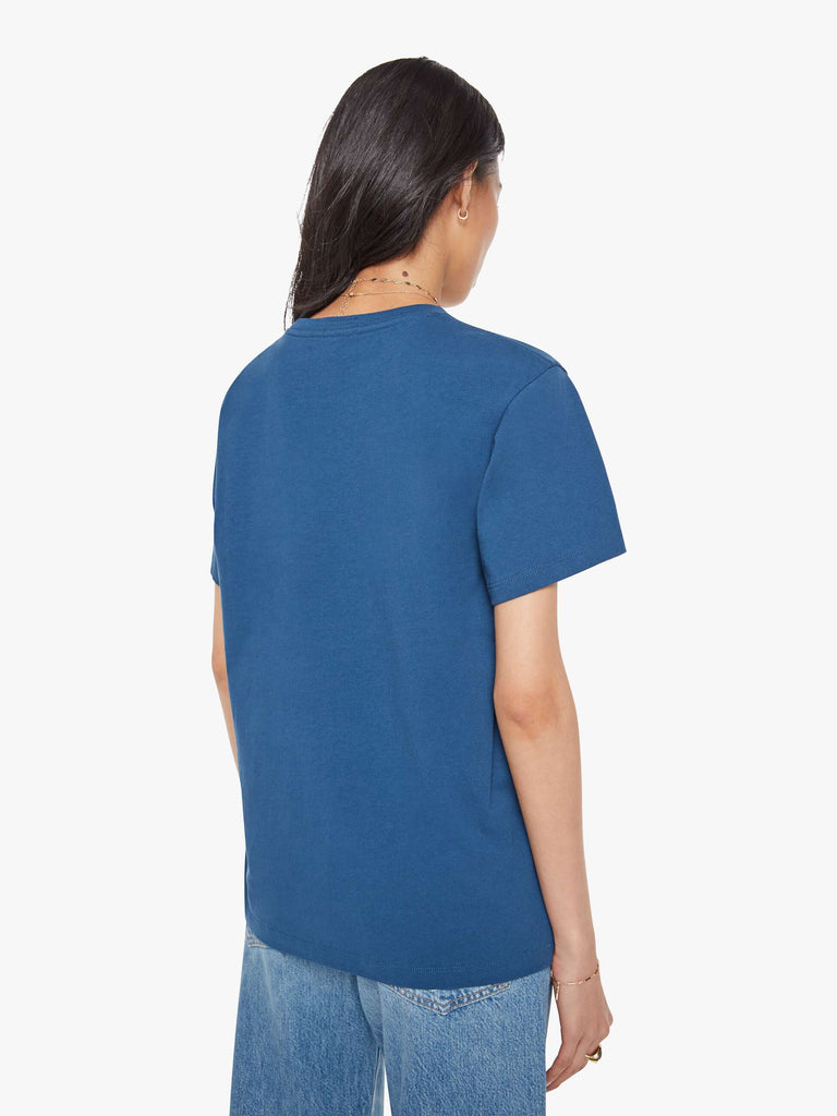 From the brand MOTHER Women's The Rowdy Crewneck Tee in MOTHER Savior - abigail fashion