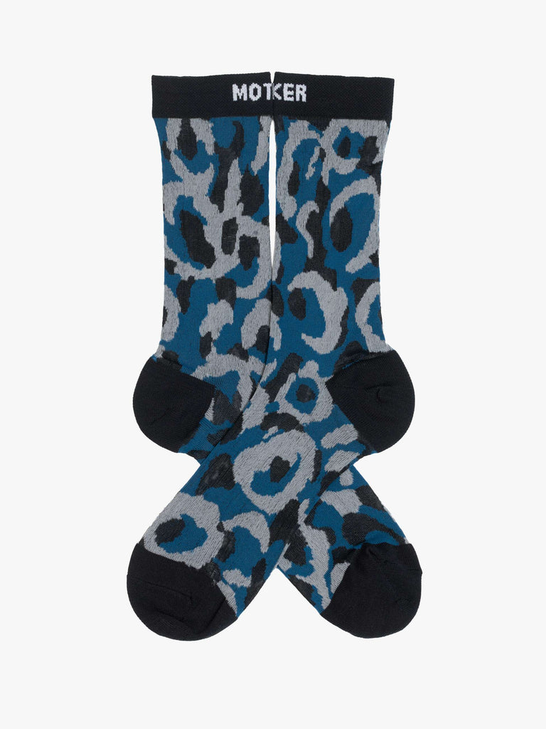 From the brand MOTHER Women's The Step Up Socks in Spots On - abigail fashion