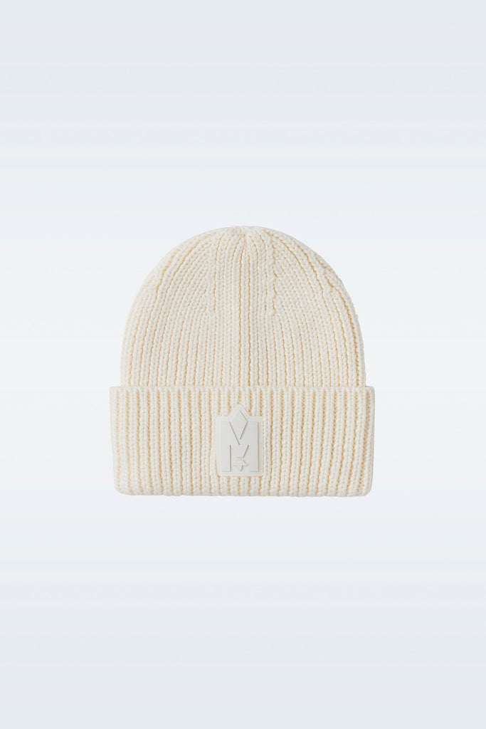 Mackage Jude-Wz Hand-Knit Toque With Ribbed Cuff Cream Bach&Co