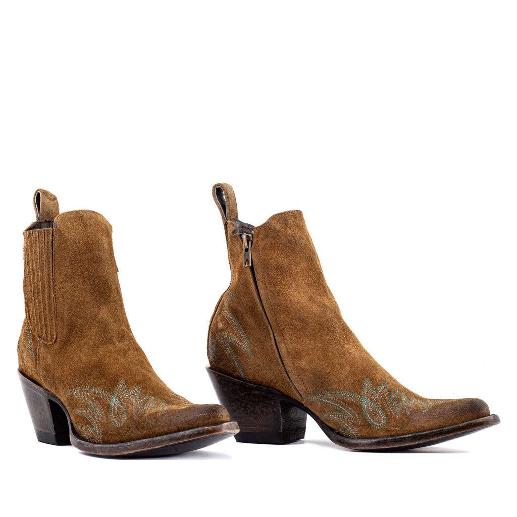 From the brand Mexicana Women's Fury 5.5 Bentley Boot in Golden Brown - abigail fashion